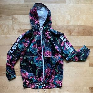 Levi’s Windbreaker Raincoat Black/Tropical